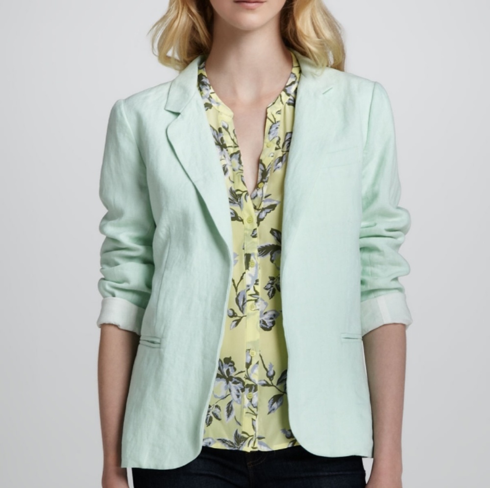 🔥SALE JOIE Mehira Linen Blazer GUC 10